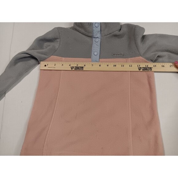 Columbia Girls Quarter Snap Fleece Pullover Small (7-8) - Picture 4 of 10